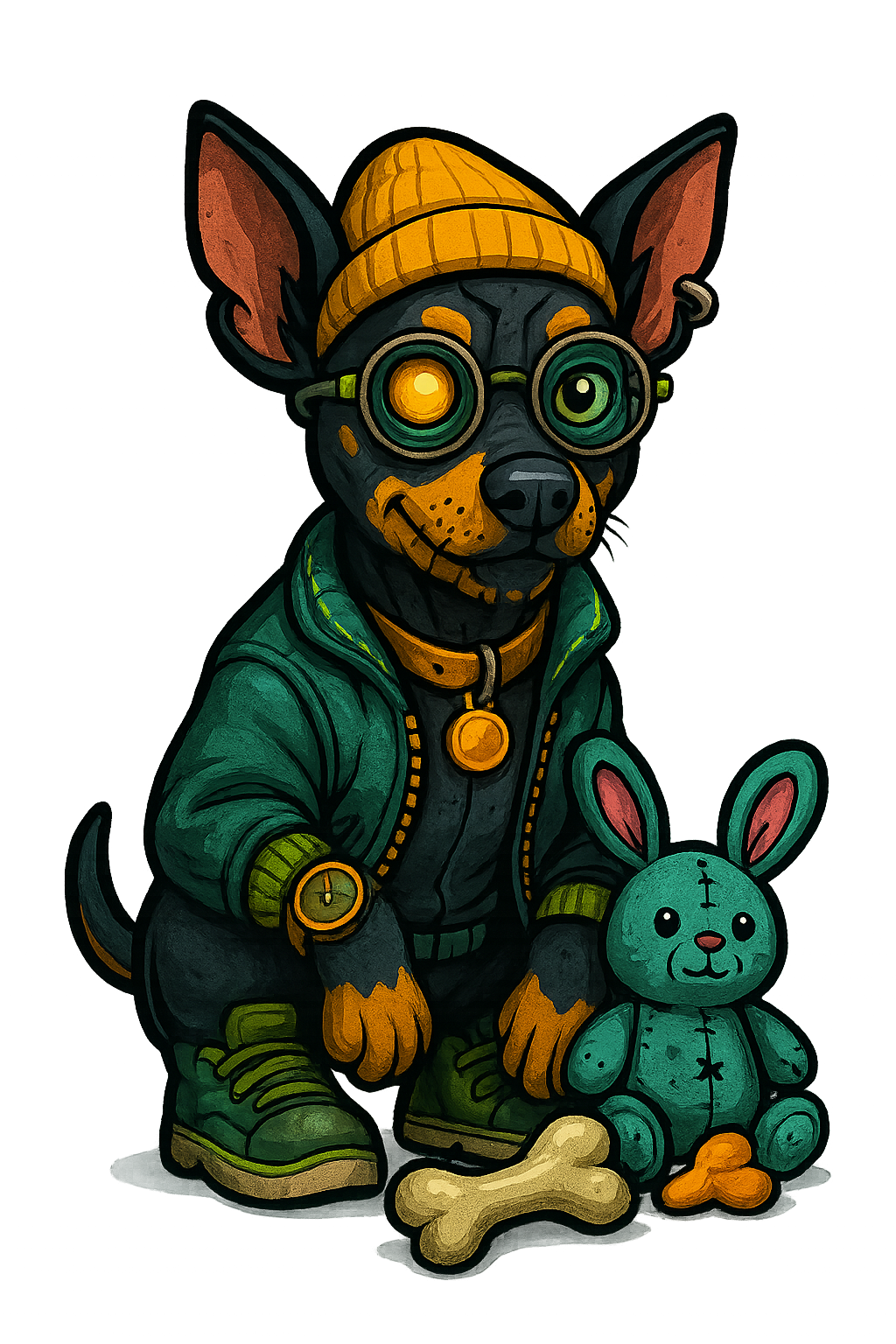 Dirty Rascal — open menu